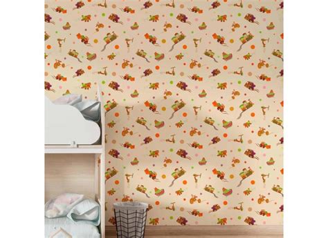 Papel De Parede Adesivo Brinquedo Nude Quarto Infantil M em Promoção é no Buscapé