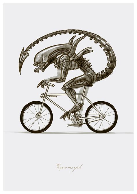 Xenomorph Digital Art By Simon Sturge Fine Art America