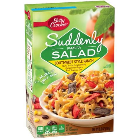 Betty Crocker Suddenly Pasta Southwest Style Ranch Salad Oz Fred