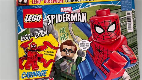 NEUE LEGO MARVEL Spider Man Magazin Nr 2 Mit Carnage YouTube