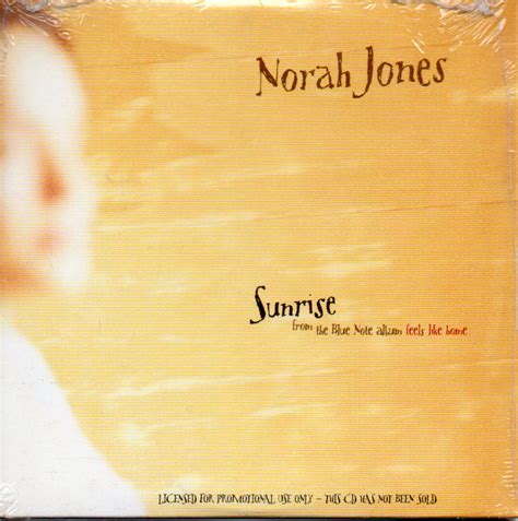 Norah Jones - Sunrise (2004, CD) | Discogs