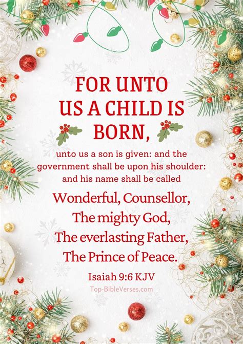 Isaiah 96 Christmas Bible Verse Images Isaiah 96 Pictures