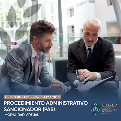 Curso Procedimiento Administrativo Sancionador CEGEP