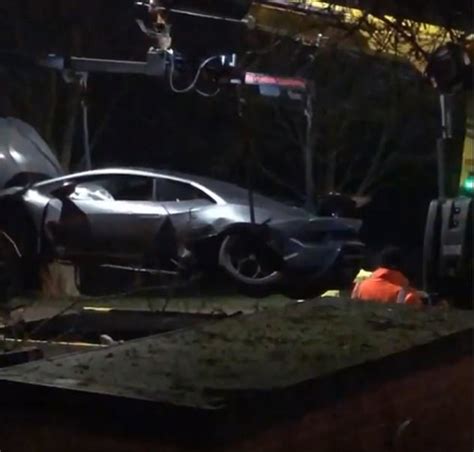 Michail Antonio Crashed His Lamborghini On Christmas Day While Dressed