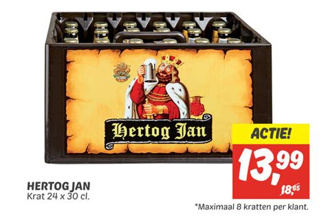 Hertog Jan Krat Bier Folder Aanbieding Bij Dekamarkt Details