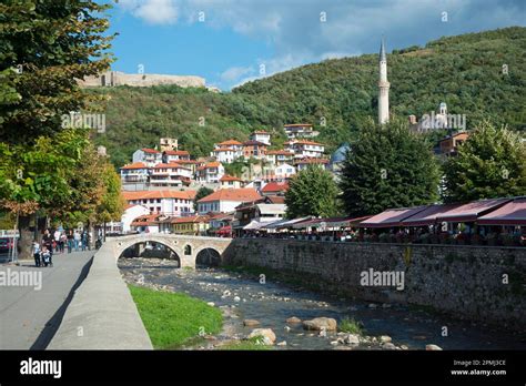 Old Stone Bridge Over The River Bistrica Balkan Ottoman Stone Arch