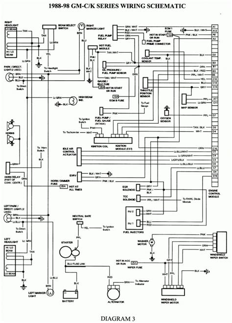 Chevy Stop Turn Tail Light Wiring Diagram