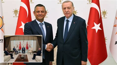 8 yıl aranın ardından ilk Cumhurbaşkanı Erdoğan ve Özgür Özel