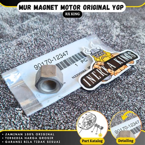 Jual Mur Kruk As Rotor Magnet Kiri RX King RXS RXK Original YGP 90170