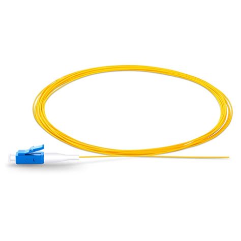 Lc Upc Fiber Pigtail Single Mode Pvc Ofnr M Fs