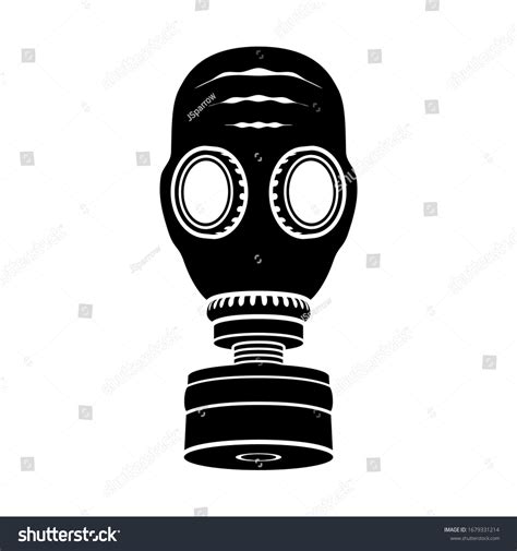 Gas Mask Icon Chemical Attack Biohazard Stock Vector Royalty Free 1679331214 Shutterstock