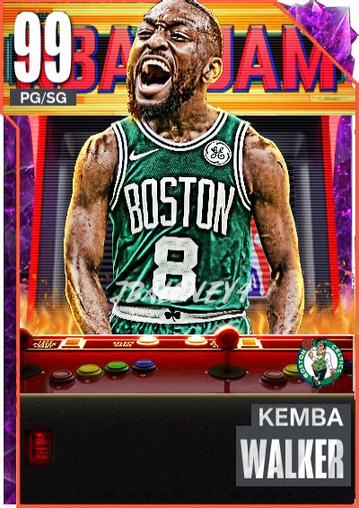 Nba K Kdb Custom Card Recreated The Nba Jam Temp