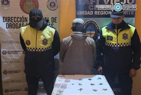 Detienen a Roña intentando vender droga en un barrio de Tafí Viejo