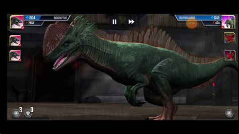 Battle Stage With My Three Indoraptor S Jurassic World The Game