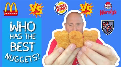 Mcdonald’s Vs Burger King Vs Wendy’s Who Has The Best Chicken Nuggets Food War Food Feud