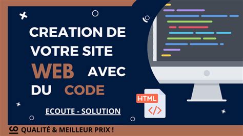 Je Vais D Velopper Votre Site Web Avec Du Code Html Css Php Js Sql Par