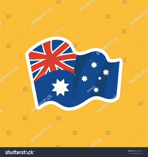 Australia Icon Cartoon Set Icon Australian Stock Vector (Royalty Free ...