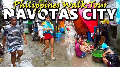 Real Life Navotas City Walking Tour In The Philippines 4K YouTube