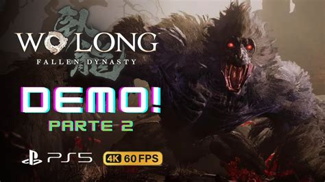 Wo Long Fallen Dynasty Ps Gameplay K Fps Jogando A Demo