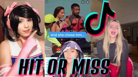 Hit Or Miss Meme Tik Tok Challenge Compilation Tiktok Musically Youtube