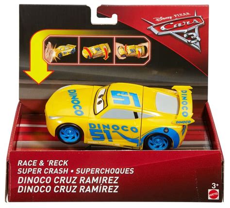 Disney Pixar Cars 3 Race And Reck Dinoco Cruz Ramirez Vehicle Pixar Cars Disney Pixar Cars Pixar