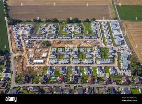 Aerial View Residential Park Emscherquelle New Building Area With