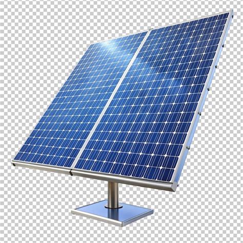 Premium Psd Solar Panels Transparent Background