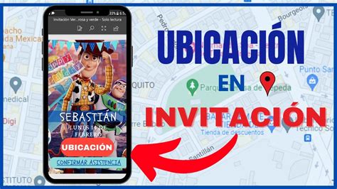 C Mo Poner La Ubicaci N En Una Invitaci N Digital Youtube