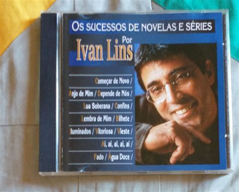 Cd Ivan Lins Os Sucessos de Novela e Séries Item de Música Usado