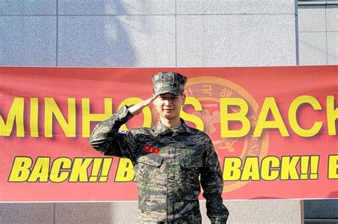 The Latest Update From Shinees Minho Proves The Marine Corps Made Him