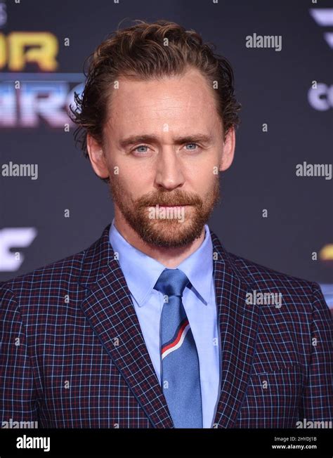 Tom Hiddleston Attending Marvels Thor Ragnarok World Premiere Held