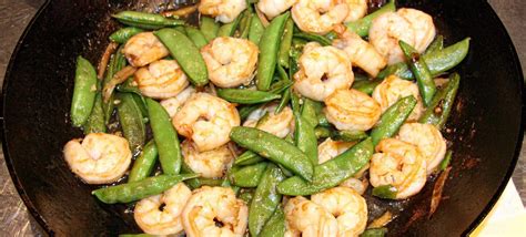 Gingered Stir Fry Shrimps With Snow Peas Giangi S Kitchen