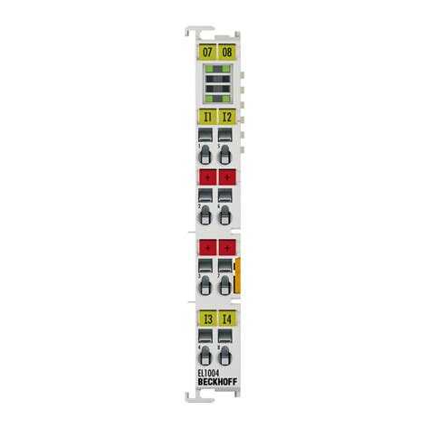 El Ethercat Terminal Channel Digital Input V Dc Ms