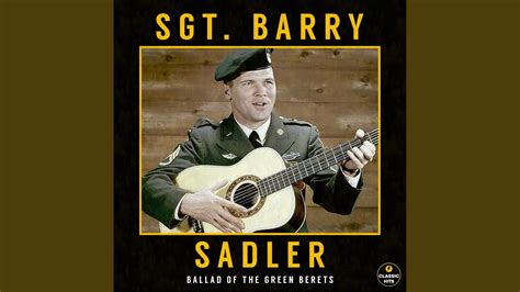 Ballad Of The Green Berets Youtube