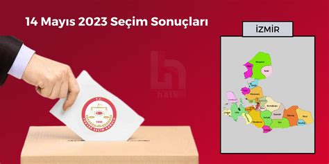 İzmir Seçim Sonuçları 14 Mayıs 2023 Genel Seçimleri