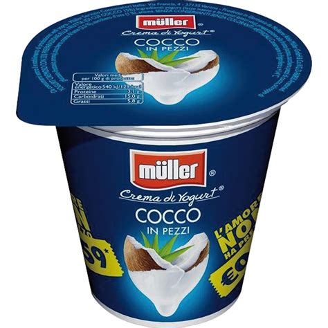 Muller Crema Di Yogurt Cocco Gr Basko