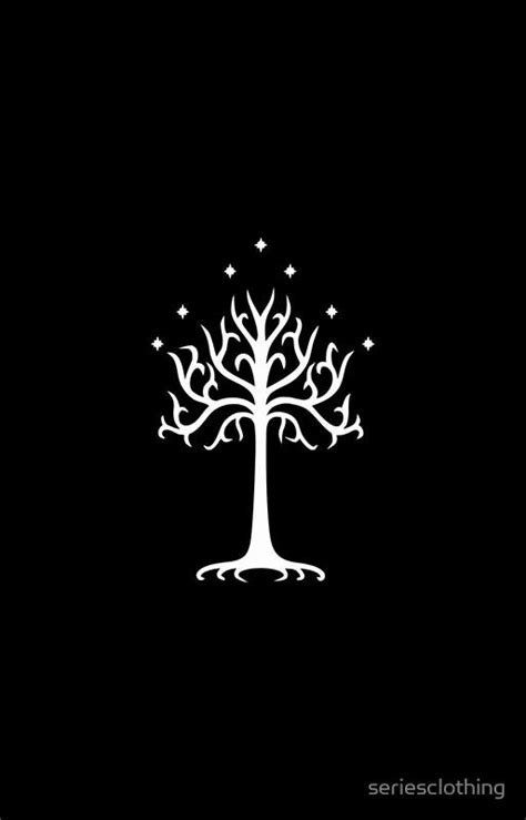 Lord Of The Rings White Tree Of Gondor By Seriesclothing Tree Of