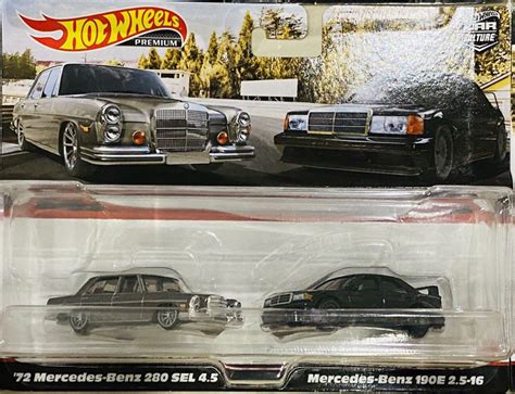 Hot Wheels Mercedes Benz SEL Car Culture Pack Mercedes Benz