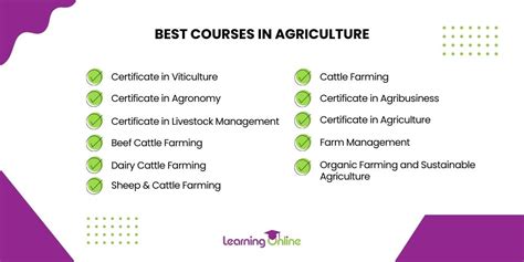 What Are The Best Courses In Agriculture