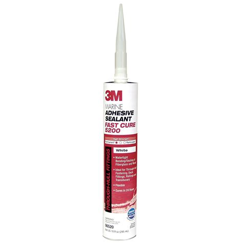 3m 5200 Fast Cure Polyurethane Adhesivesealant White