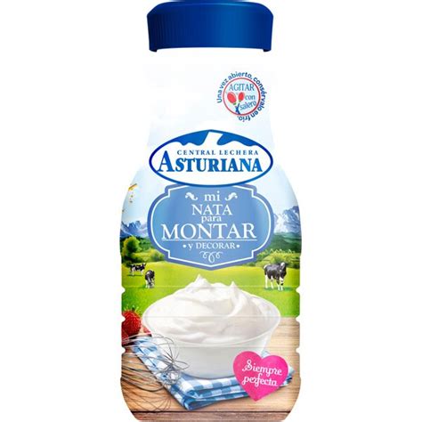 nata líquida lista para montar botella 200 ml ASTURIANA