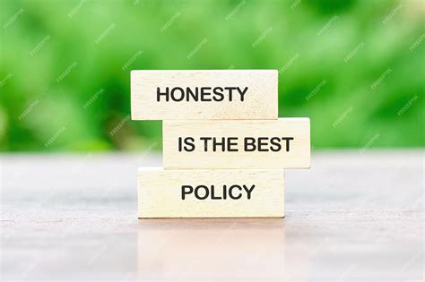Honesty Is The Best Policy Clipart