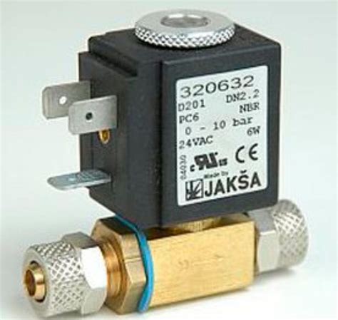 Elettrovalvola A Comando Diretto D201 JAKSA SOLENOID VALVES A 2