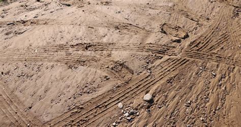 A Road In The Countryside After Rain Landslides Stock Footage Video