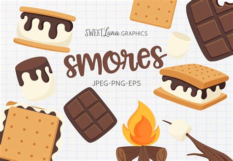 Free Smores Clipart