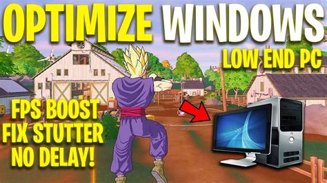 How To Optimize Windows For Gaming In Max Fps Performance