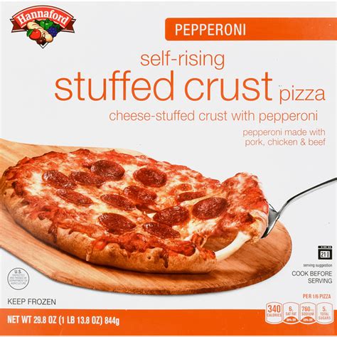 Hannaford Pepperoni Self Rising Stuffed Crust Pizza 298 Oz Delivery