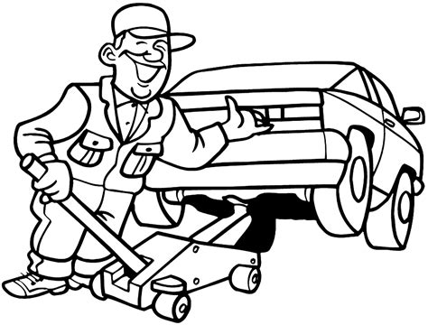 Mechanic 5 Coloring Play Free Coloring Game Online