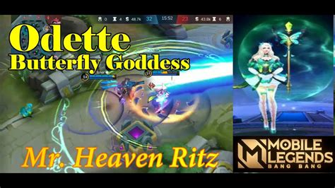 Mlbb Odette Butterfly Goddess Youtube