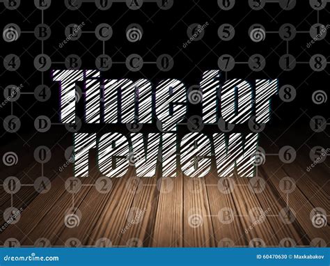 Time For Review Clock Royalty Free Stock Photo